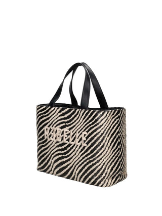 BORSA A SPALLA DONNA - REBELLE NERO - REB0211 T0021 2