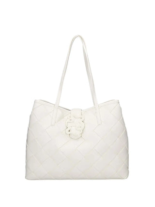 BORSA A SPALLA DONNA - JUST CAVALLI BIANCO - 80RA4BM2 ZSD88 2