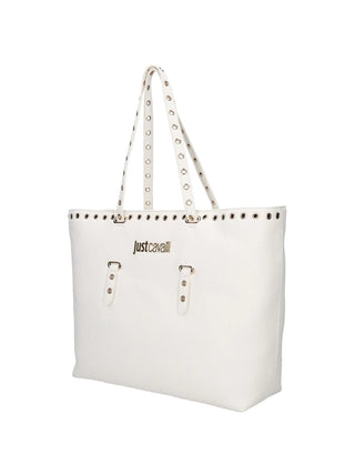 BORSA A SPALLA DONNA - JUST CAVALLI BIANCO - 80RA4BU1 ZSB81 2
