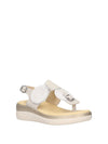 SANDALO DONNA - CINZIA SOFT BIANCO - IMB77006AC-S 2