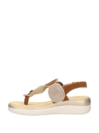 SANDALO DONNA - CINZIA SOFT CUOIO - IMB77006AC 4