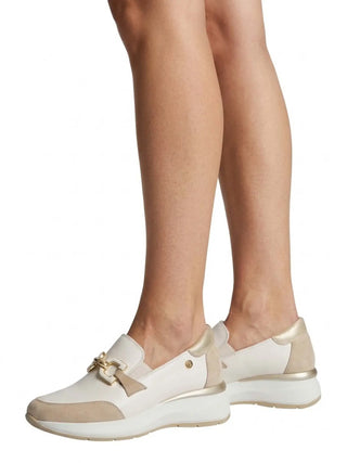 MOCASSINO DONNA - CINZIA SOFT ARGENTO-BIANCO - IV7725004 6