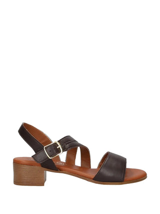 SANDALO DONNA - AMBER&JADE MARRONE - 243050PC