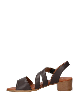 SANDALO DONNA - AMBER&JADE MARRONE - 243050PC 4