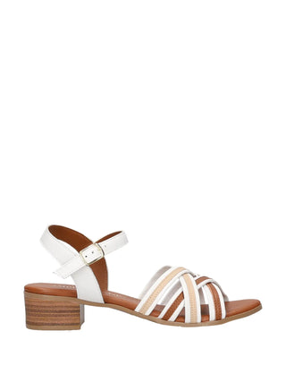 SANDALO DONNA - AMBER&JADE BIANCO - 243110PC