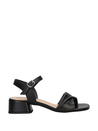 SANDALO DONNA - AMBER&JADE NERO - 246020PC