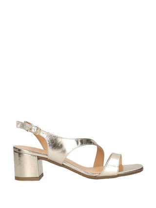 SANDALO DONNA - AMBER&JADE PLATINO - 255225PC