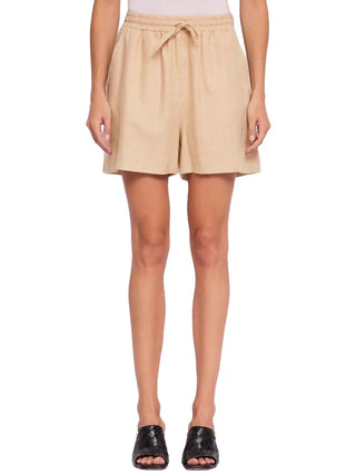 SHORT DONNA - GAUDI JEANS BEIGE - 611BD25046