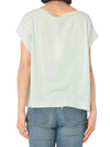 T-SHIRT DONNA - GAUDI JEANS VERDE - 611BD64034 2