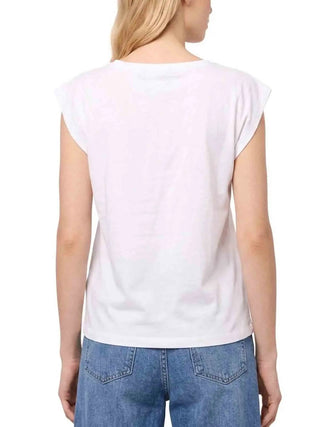 T-SHIRT DONNA - GAUDI JEANS BIANCO - 611BD64039 2