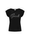 T-SHIRT DONNA - GAUDI JEANS NERO - 611BD64039 1
