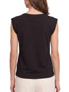 T-SHIRT DONNA - GAUDI JEANS NERO - 611BD64039 2