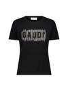 T-SHIRT DONNA - GAUDI JEANS NERO - 611BD64043 1
