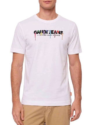 T-SHIRT UOMO - GAUDI UOMO BIANCO - 611GU64018