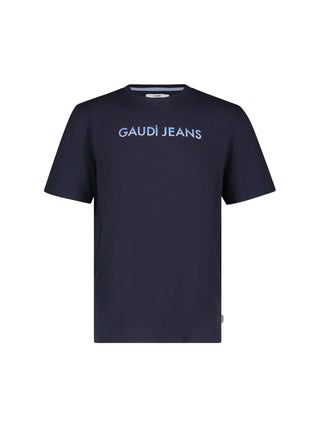 T-SHIRT UOMO - GAUDI UOMO BLU - 611GU64058