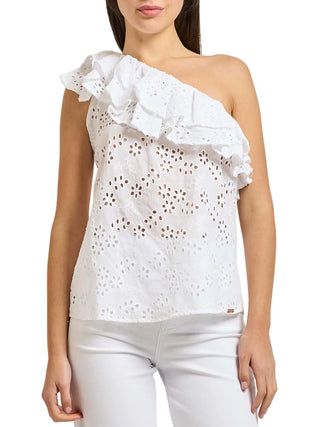 TOP DONNA - DENNY ROSE BIANCO - 611ND45004