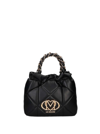 BORSA A MANO DONNA - LOVE MOSCHINO NERO - JC4115PP1OLC0