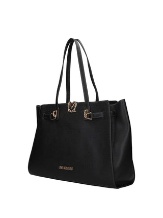 BORSA A SPALLA DONNA - LOVE MOSCHINO NERO - JC4124PP1OLM0 2