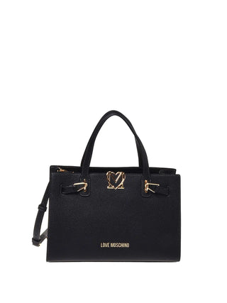 BORSA A MANO DONNA - LOVE MOSCHINO NERO - JC4126PP1OLM0
