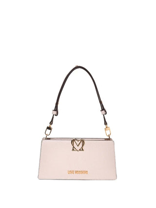 Moschino Borsa Donna Love Piatta a Spalla in Ecopelle Avorio BS25MO38 JC4058PP1MLO0110, ivory, Einheitsgröße Moschino Borsa Donna Love Piatta a Spalla in Ecopelle Avorio BS25MO38 JC4058PP1MLO0110, ivory, Einheitsgröße