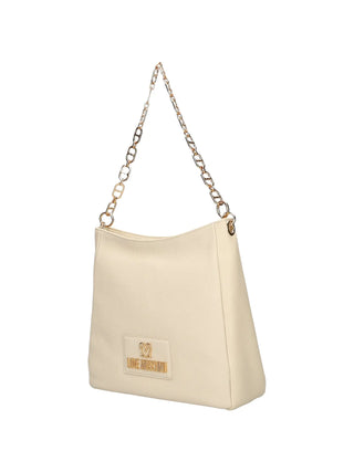 BORSA A SPALLA DONNA - LOVE MOSCHINO AVORIO - JC4166PP1OL12 2