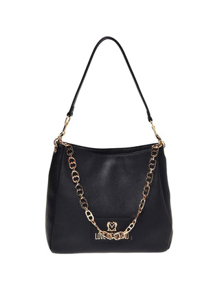 BORSA A SPALLA DONNA - LOVE MOSCHINO NERO - JC4166PP1OL12