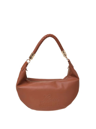 BORSA A MANO DONNA - LOVE MOSCHINO MARRONE - JC4222PP0OKA0