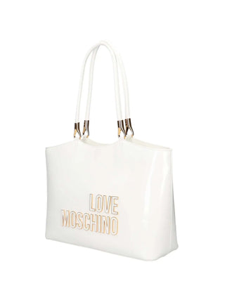 BORSA A SPALLA DONNA - LOVE MOSCHINO BIANCO - JC4247PP0OKE1 2