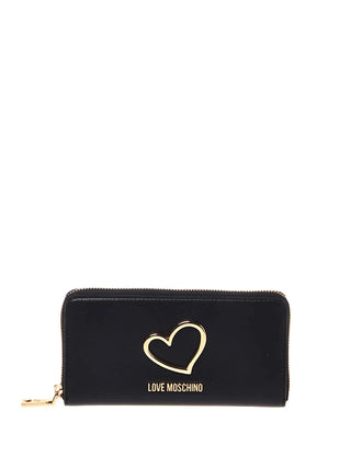 PORTAFOGLIO DONNA - LOVE MOSCHINO NERO - JC5505PP1OLQ0