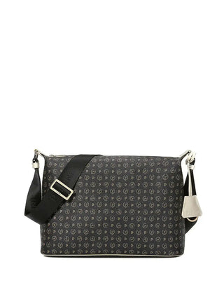 BORSA A SPALLA DONNA - POLLINI NERO-AVORIO - TE8400PP02Q11