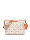 BORSA A SPALLA DONNA - POLLINI AVORIO-ARANCIO - TE8400PP02Q1Y 1