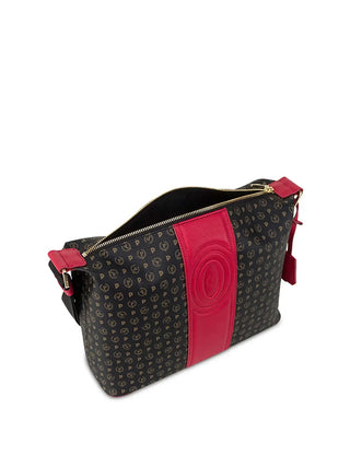 BORSA A SPALLA DONNA - POLLINI NERO-ROSSO - TE8400PP02Q1Z 3