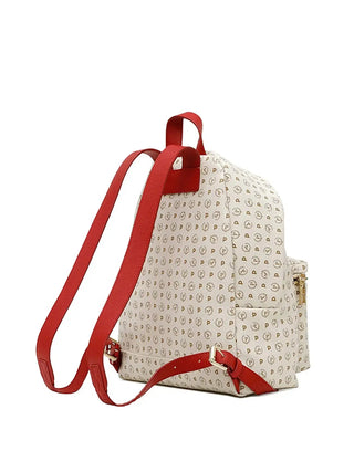 ZAINO DONNA - POLLINI AVORIO-ROSSO - TE8412PP03Q11 3