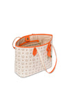 BORSA A SPALLA DONNA - POLLINI AVORIO-ARANCIO - TE8427PP06Q1Y 3