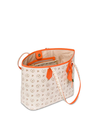 BORSA A SPALLA DONNA - POLLINI AVORIO-ARANCIO - TE8427PP06Q1Y 3