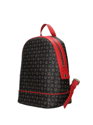 ZAINO DONNA - POLLINI NERO-ROSSO - TE8432PP07Q11 2