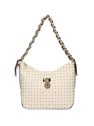 BORSA A MANO DONNA - POLLINI AVORIO-MARRONE - TE8517PP0HQ11