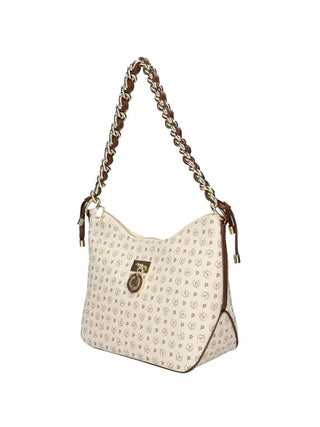 BORSA A MANO DONNA - POLLINI AVORIO-MARRONE - TE8517PP0HQ11 2