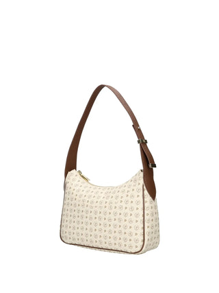 BORSA A SPALLA DONNA - POLLINI AVORIO-MARRONE - TE8552PP0OQ11 2