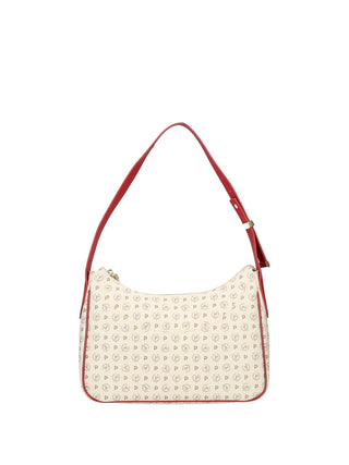 BORSA A SPALLA DONNA - POLLINI AVORIO-ROSSO - TE8552PP0OQ11