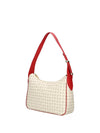 BORSA A SPALLA DONNA - POLLINI AVORIO-ROSSO - TE8552PP0OQ11 2