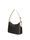 BORSA A SPALLA DONNA - POLLINI NERO-AVORIO - TE8552PP0OQ11 2