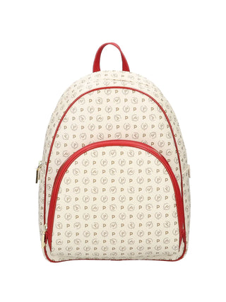 ZAINO DONNA - POLLINI AVORIO-ROSSO - TE8553PP0OQ11