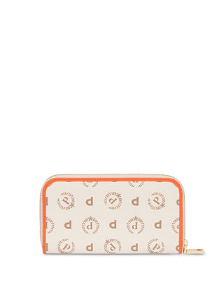 PORTAFOGLIO DONNA - POLLINI AVORIO-ARANCIO - TE9001PP02Q1Y 2