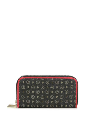 PORTAFOGLIO DONNA - POLLINI NERO-ROSSO - TE9002PP02Q11