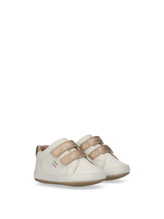 SNEAKERS BAMBINA - TOMMY HILFIGER BIANCO-NUDO - T0A9-34221-1582 2