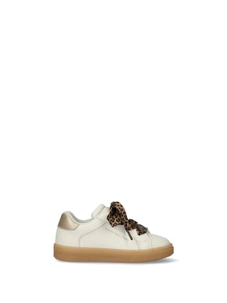 SNEAKERS BAMBINA - TOMMY HILFIGER OFF WHITE-PLATINUM - T1A9-34230-1355