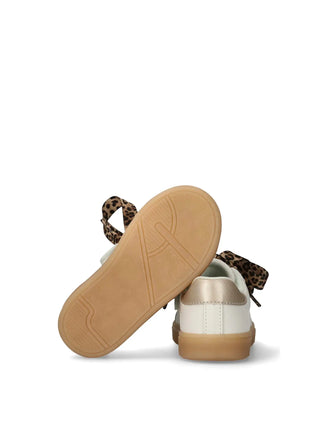 SNEAKERS BAMBINA - TOMMY HILFIGER OFF WHITE-PLATINUM - T1A9-34230-1355 5