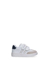 SNEAKERS UNISEX BAMBINO - TOMMY HILFIGER BEIGE-BIANCO - T1X9-34342-1269 1