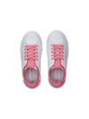 SNEAKERS RAGAZZA - TOMMY HILFIGER BIANCO-FUXIA - T3A9-34238-1355 3